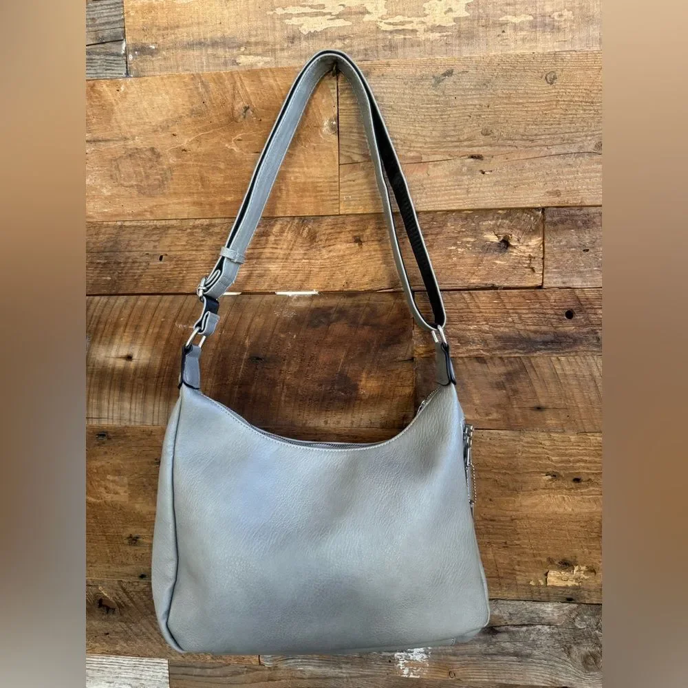 Jessie & James Conceal and Carry Hobo Handbag with locking zipper-key NWOT